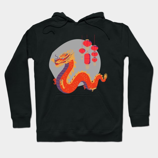 Dragon Hoodie by AnaArtes